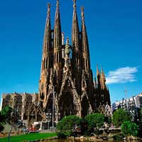 Nhà thờ Gaudi’s Sagrada Familia 